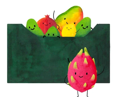 Mix tropického ovoce