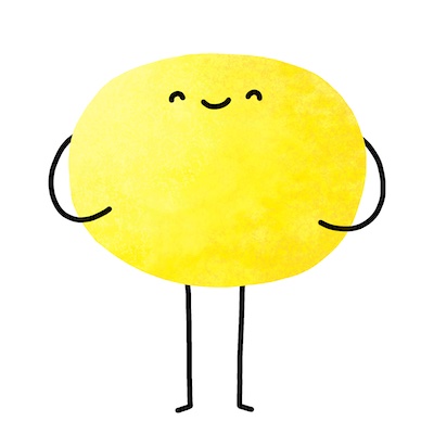 Grep žlutý ilustrace