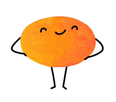Mandarinky ilustrace