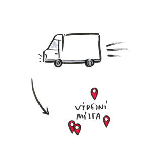 Kresba dodávka