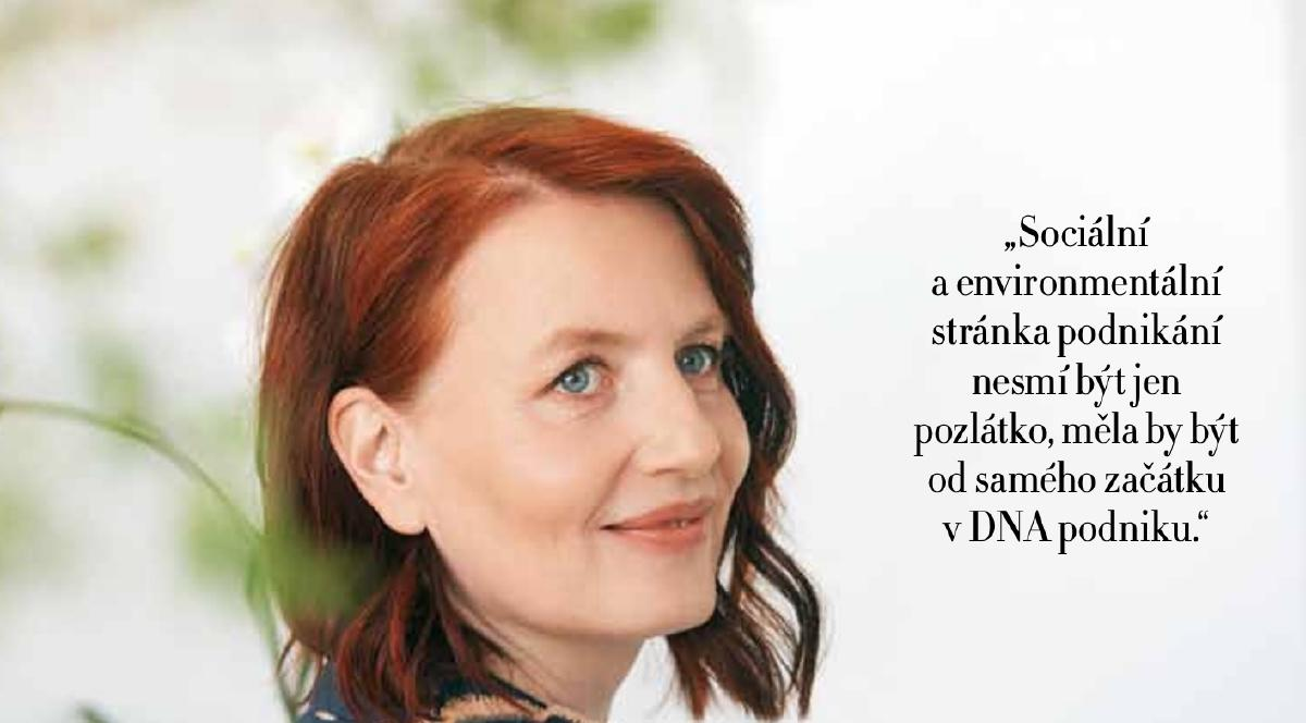 Ta, která prošlapává cestu smysluplnému podnikání